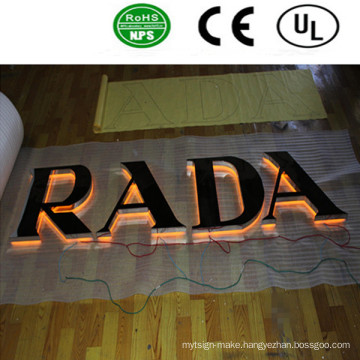 High Quality LED Back Lit Letters Signs and Illuminated Signs